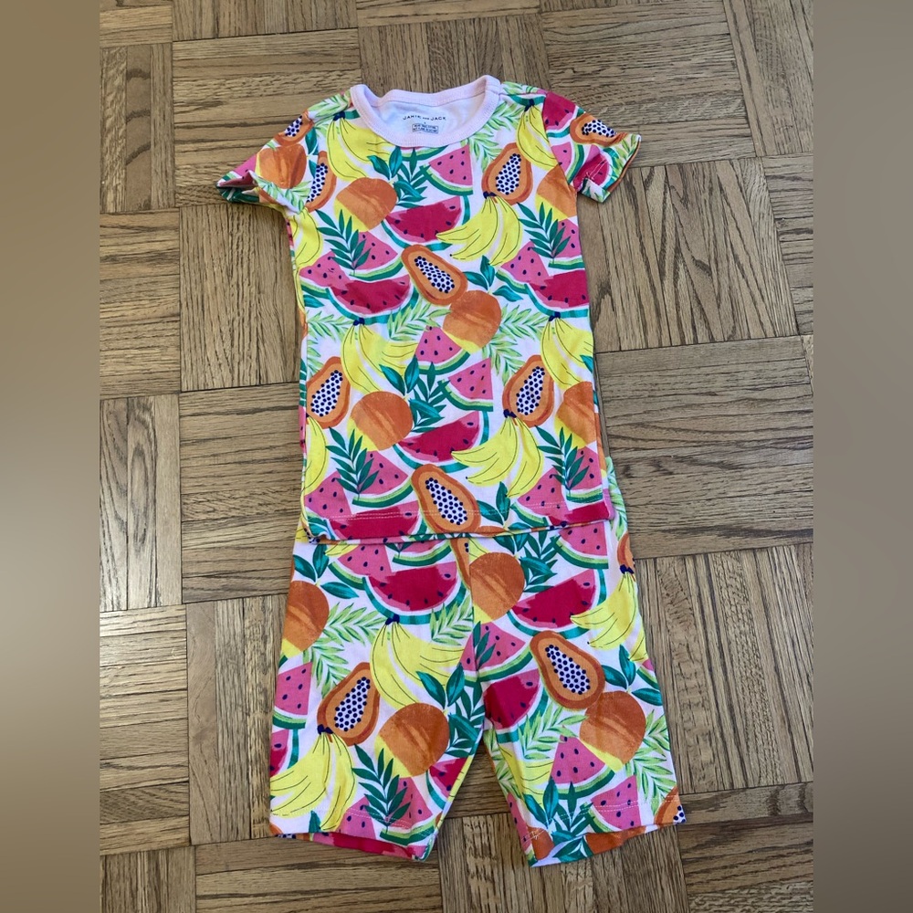 Janie and Jack Fruit Pajamas
